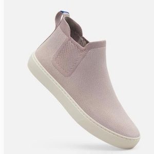 ROTHY’S lilac grey Chelsea pull on sneakers